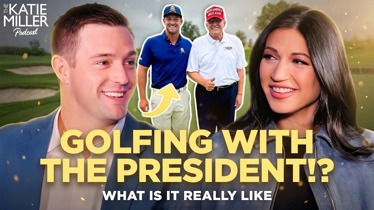 Teeing Off with Trump: Bryson DeChambeau Spills on Golfing with POTUS | KMP Ep.40 - YouTube