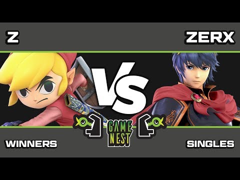 Game Nest Smash It Up: Z (Toon Link) vs Zerx (Marth) - Winners Round 3