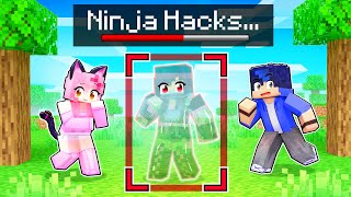 Using NINJA HACKS To Cheat In Minecraft!