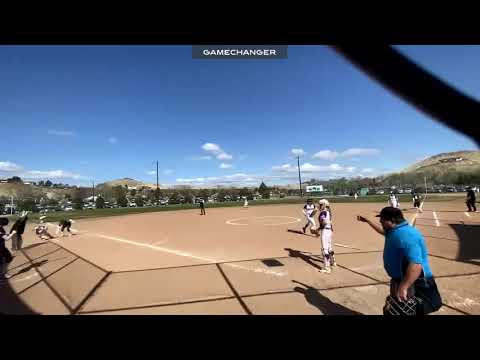 Showing hustle and tenacity by scoring the winning run even with the obstruction vs. Spanish Springs