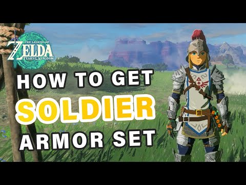 How to get the Soldier Armor Set | Helm + Chest + Legs ► Zelda: Tears of the Kingdom