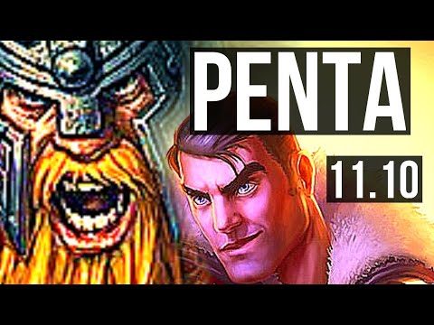 OLAF vs JAYCE (TOP) | Penta, 12/1/4, Legendary, 300+ games | NA Master | v11.10