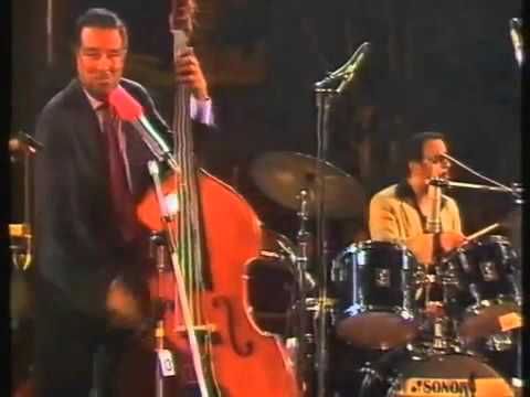 Ray Brown, Gene Harris & Grady Tate, in "Take The A Train", Live, Jazzfestival,Bern, 1985.