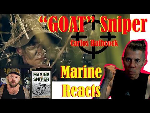 Marine reacts to "America's Legendary Marine Sniper" by @the_fat_electrician