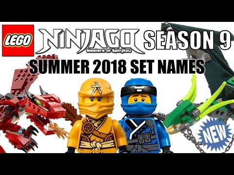 LEGO Ninjago Season 9 Sets Names! (Ninjago Summer 2018)