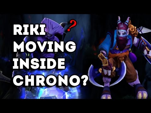 Dota 2 Bug: Riki moving inside Chronosphere