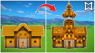 Minecraft Tutorial ► Village Library #2 Transformation | How To Build In Minecraft