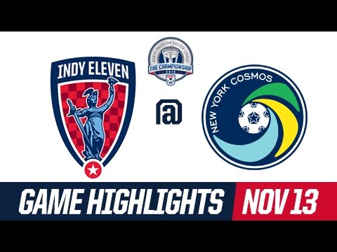 HIGHLIGHTS - New York Cosmos 0 (4) : (2) 0 Indy Eleven - November 13, 2016