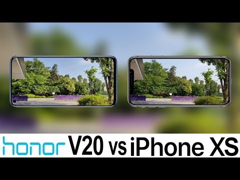 Honor V20 Vs iPhone XS Camera Test