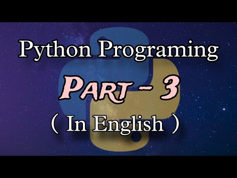 Python Programming Part 3 Python In English Kapil Joshi Tutorials Basic Python Programming