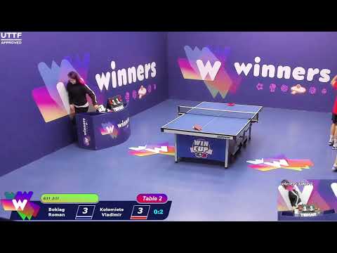 WINners CUP table 2  04.11 Boklag Roman - Kolomiets Vladimir  13:15