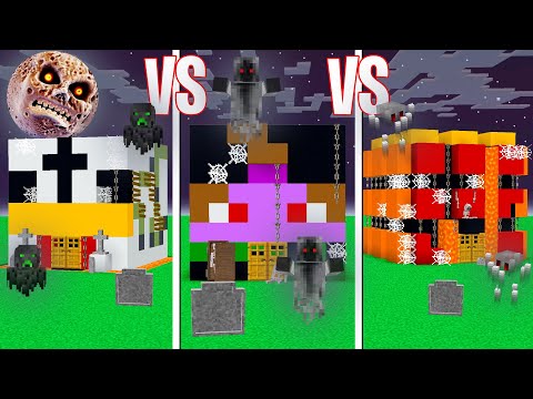 CASA MALEDETTA di MARCY contro GABBY e BELLAFACCIA - Battaglia su Minecraft