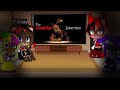 Fnaf 1 React To Springtrap Interview And He Always Come Back