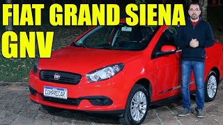 Fiat Grand Siena 1.4 GNV-Carro a gás vale a pena?