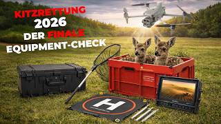 Kitzrettung 2026 – Der FINALE Equipment-Check vor der Saison (Drohnenförderung)