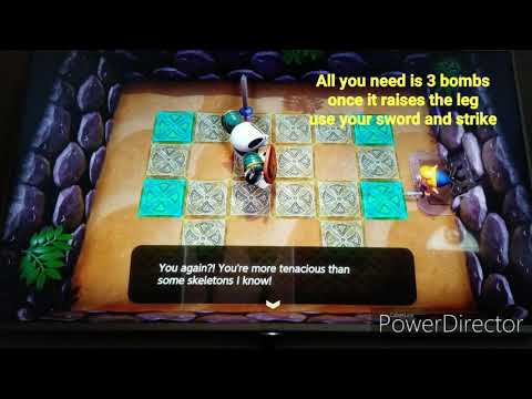 Best way to defeat catfish maw mini boss in Links Awakening by GRV