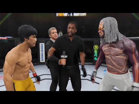 UFC 4 | Bruce Lee vs. Dark Death (EA sports UFC 4)