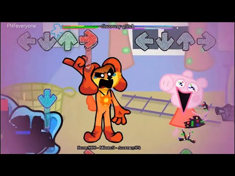 [SWAP] FNF new Smiling Critters ALL vs Pibby Peppa Pig Sings Discovery Glitch - Friday Night Funkin'