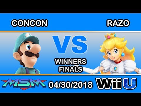 MSM 144 - SS | Mr. ConCon (Luigi) Vs. LH | Razo (Peach) Winners Finals - Smash 4