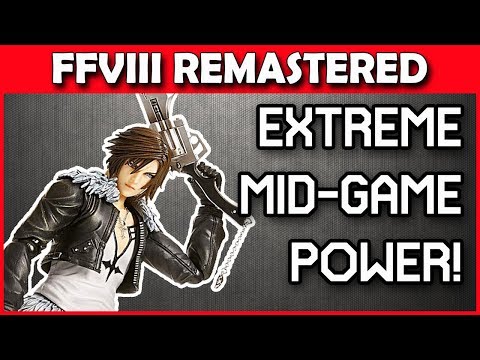 SO OVERPOWERED! My mid-game junction setup in Final Fantasy 8 Remastered