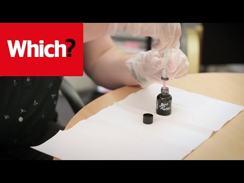 How to refill printer ink
