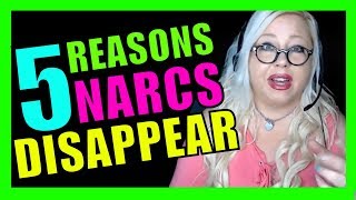 Narcissists Disappear on You: 5 Reasons Why (And How to Deal)