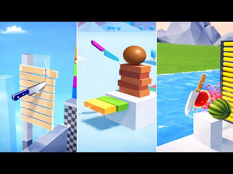 Almost Cut | Slice Master | Slice It - All Levels Gameplay Android, iOS