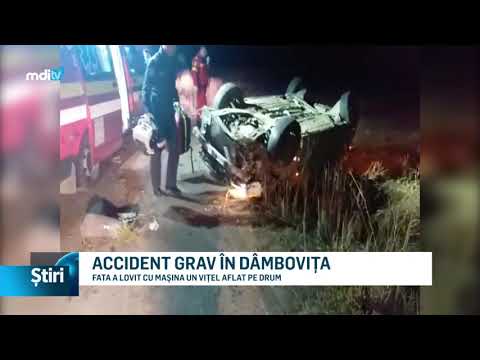 ACCIDENT GRAV ÎN DÂMBOVIŢA