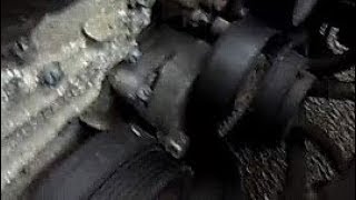chrysler crossfire serpentine belt change