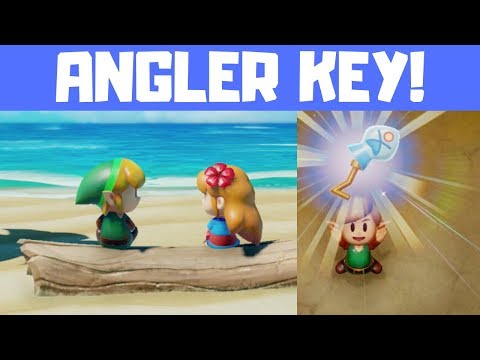 How to Get the Angler Key in Link's Awakening Switch!