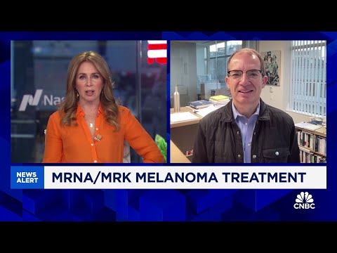 Moderna CEO Stephane Bancel on melanoma treatment ...