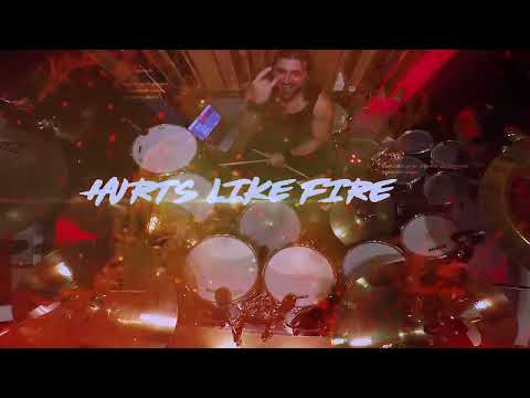 Drumming with Marcus Castellani - Hurts Like Fire Drum Cam (Just Heroes)