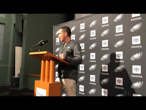 Eagles’ Howie Roseman discusses trade for Golden Tate