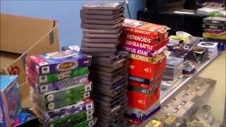 A Guy Brought us Huge Boxes Of Video Games To Sell! Vintage B List Retro Stuff