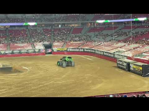 Monster Jam Monster Energy WINNING Freestyle Glendale 10/02/21