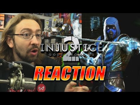 MAX REACTS: Sub Zero/StarFire/Red Hood & DLC Predictions! (Injustice 2)