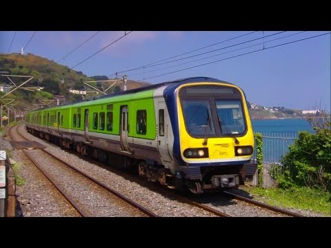 IE 29000 Class DMU Intercity Train - Killiney Station, Dublin