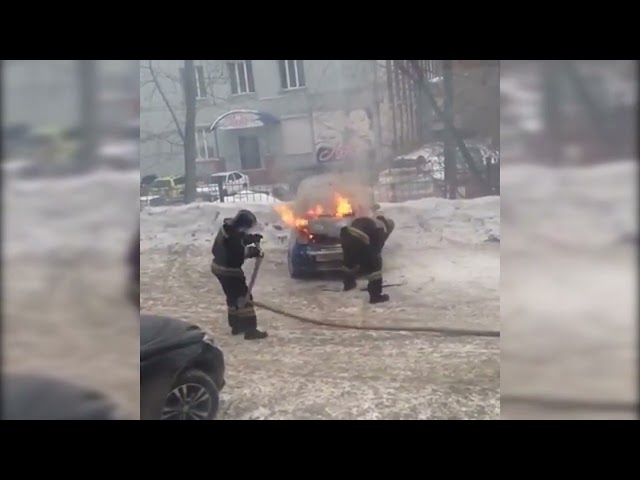 Статистика возгорания автомобилей с начало 2023 года