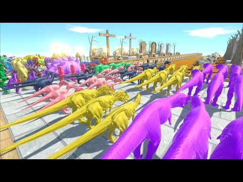 Colored Every Unit Bomb Trap Challenge #6 - Animal Revolt Battle Simulator