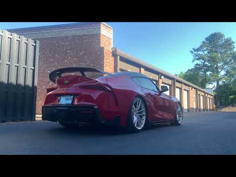 A90 Supra Tomei Exhaust Revs