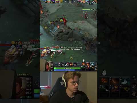 TOPSON DODGING ENEMY BLINK+RP IN DOTA 2 #dota2 #gamer #gaming #outplay #twitch