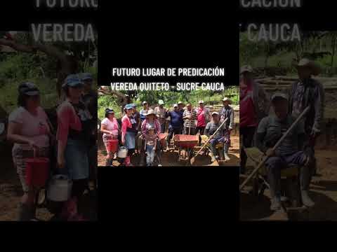 MINGA EN QUITETO SUCRE CAUCA