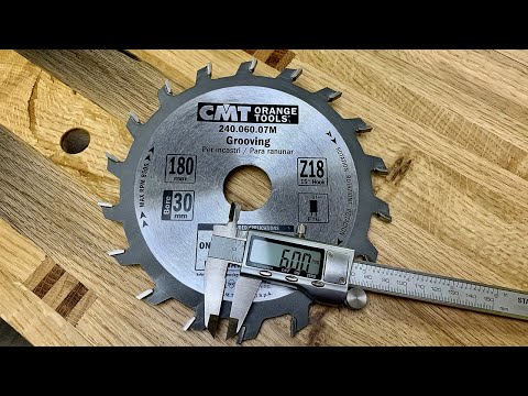 Dado Blade, With out A Dado Stack for ANY table saw!