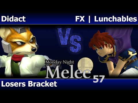 MNM 57 Melee - Didact (Fox) vs FX | Lunchables (Roy) - Losers Bracket