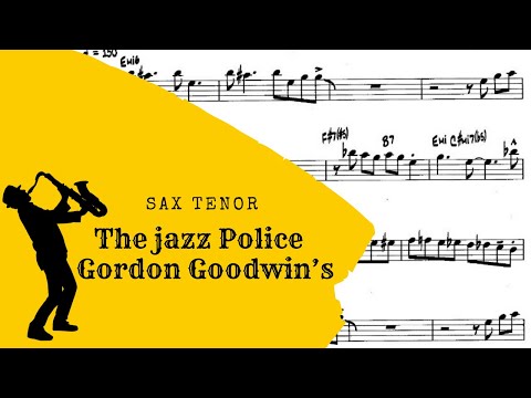 The jazz Police - Sheet Music Alto Sax