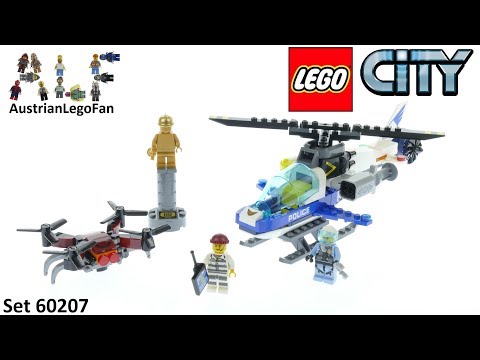 Vidéo LEGO City 60207 : Le drone de la police