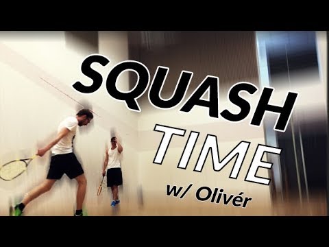 VLOG #2 | SQUASHTIME! | Miska Christopher w/ Németh Olivér