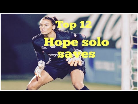 Top 12 Best Hope Solo Saves!!