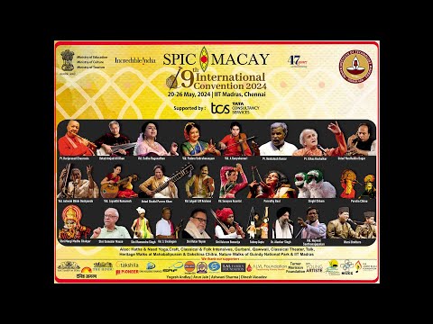 SPIC MACAY - 9th International Convention @ IIT Madras - Day 1