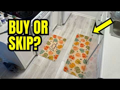 Pumpkin Kitchen Mat